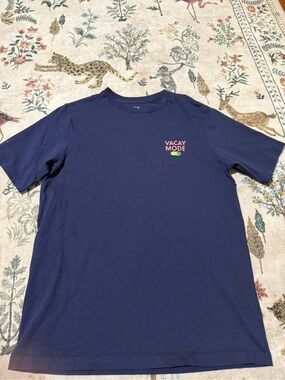 Vineyard vines Vacay Mode Navy Graphic Tee 18 XL